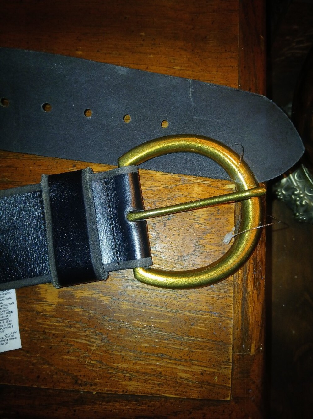 Women's Beautiful Black Banana Republic 2.5in Wide Belt.